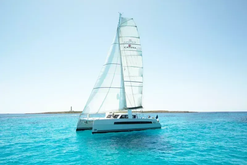 Rent a 14.75m Catana 53 in Mahón