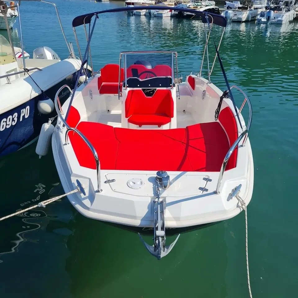 Explore Funtana on a 5.85m Rental Cayman 585