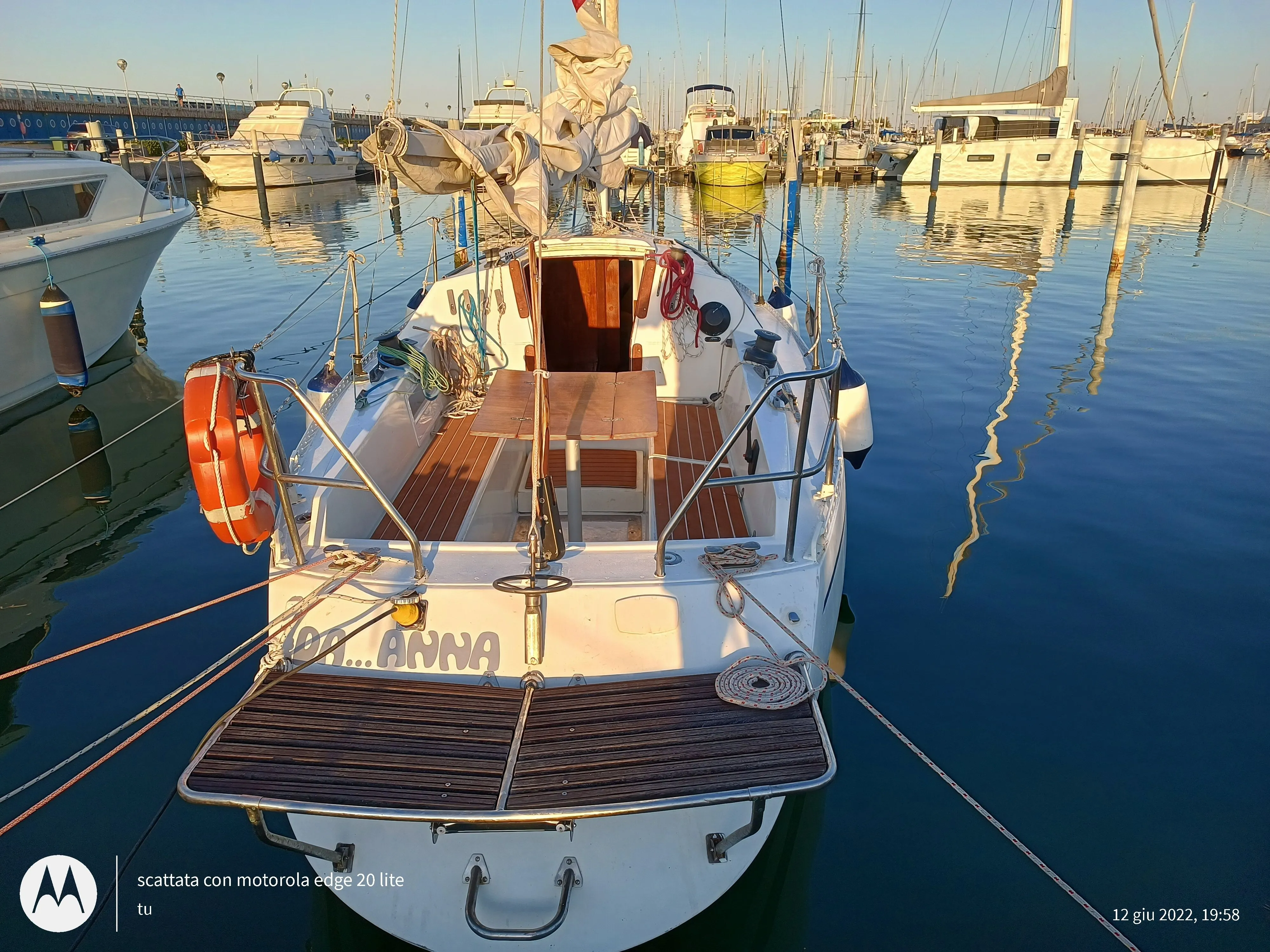 Rent a 9m CBS 888 Sailing Yacht in Fano