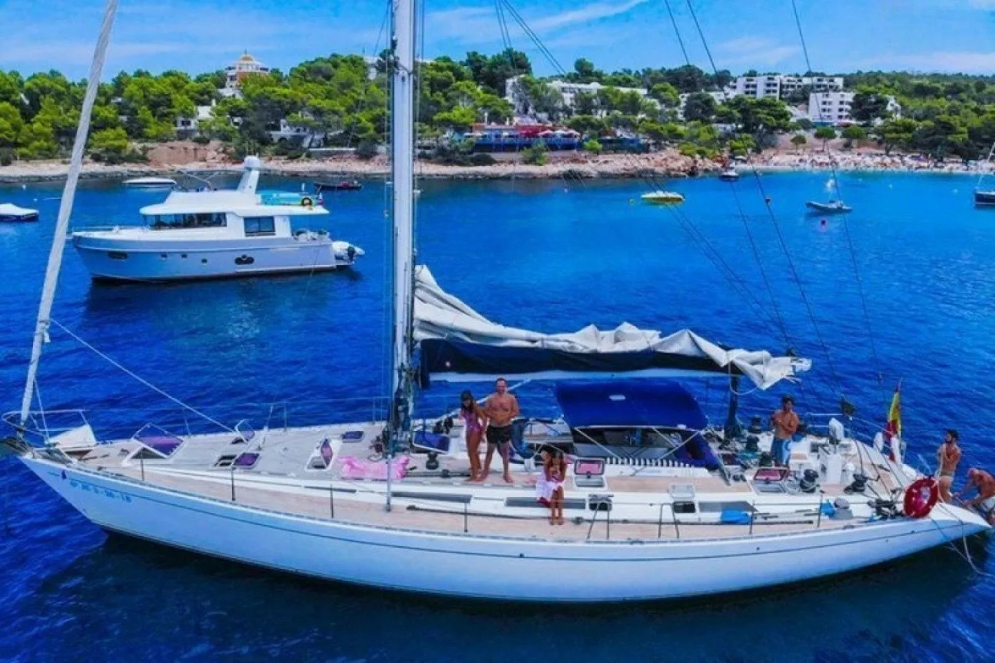 18.6m Alicante 4 Cabin Sailing Yacht Hire