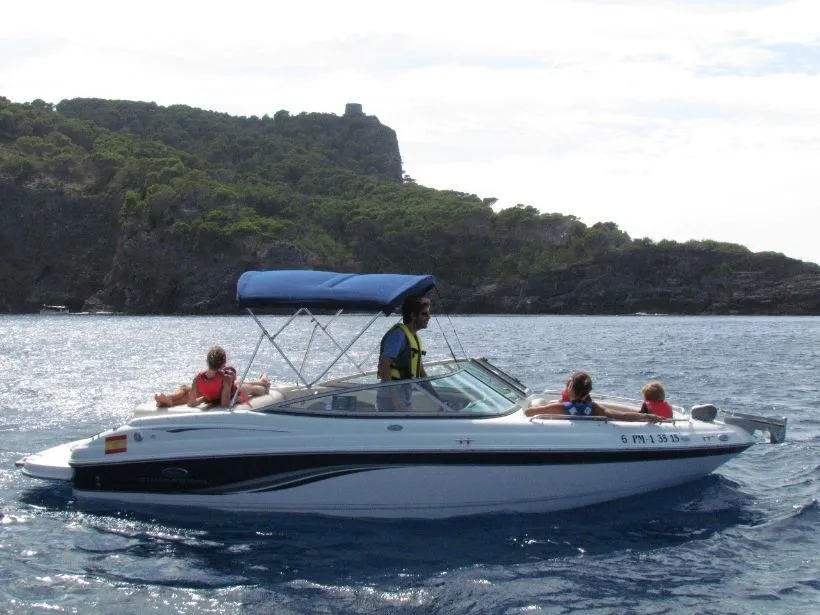 Rent a 6m Chaparral 204 in Port de Soller