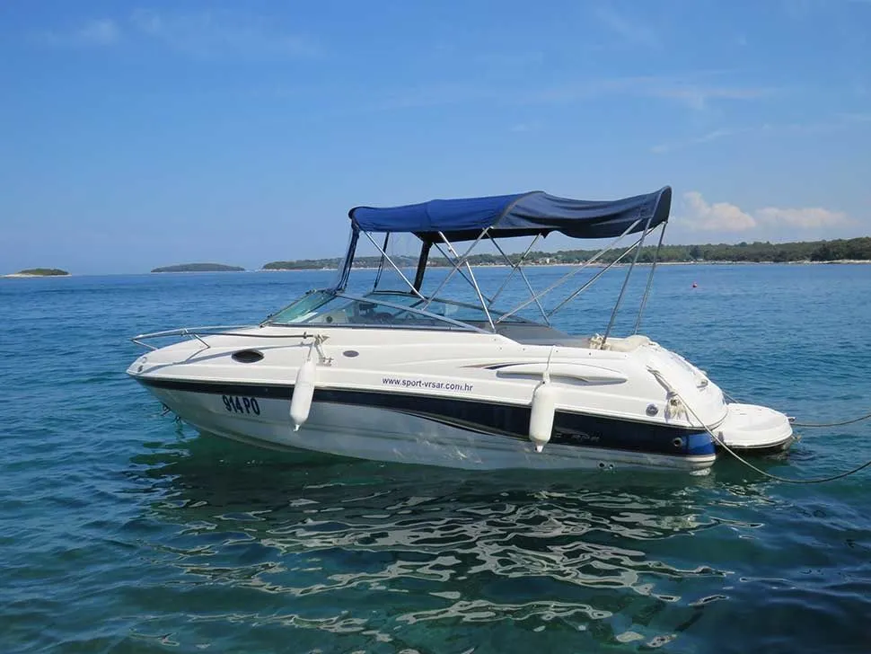 Charter a 6.86m Chaparral 215 in Vrsar