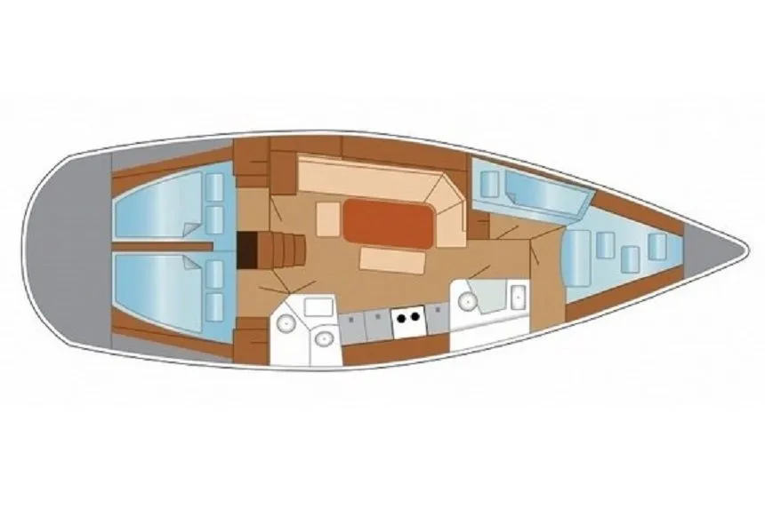 Rent a 12.3m Boat in Trogir