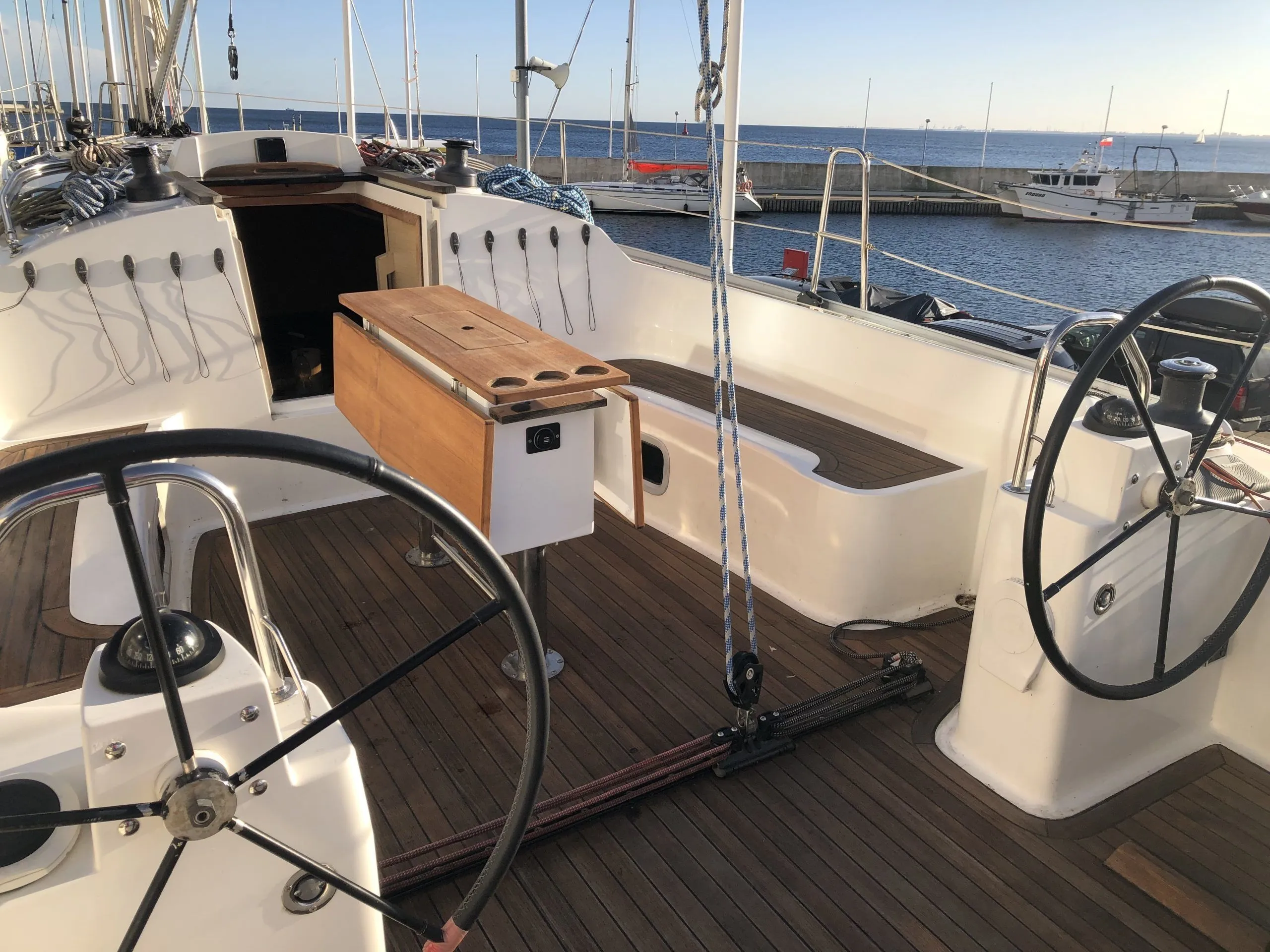 Explore Gdynia on a 12.3m Rental Sailing Yacht Cobra 41