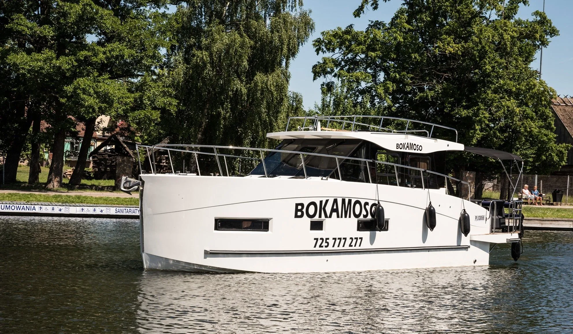 Rent a 11m Boat in Węgorzewo