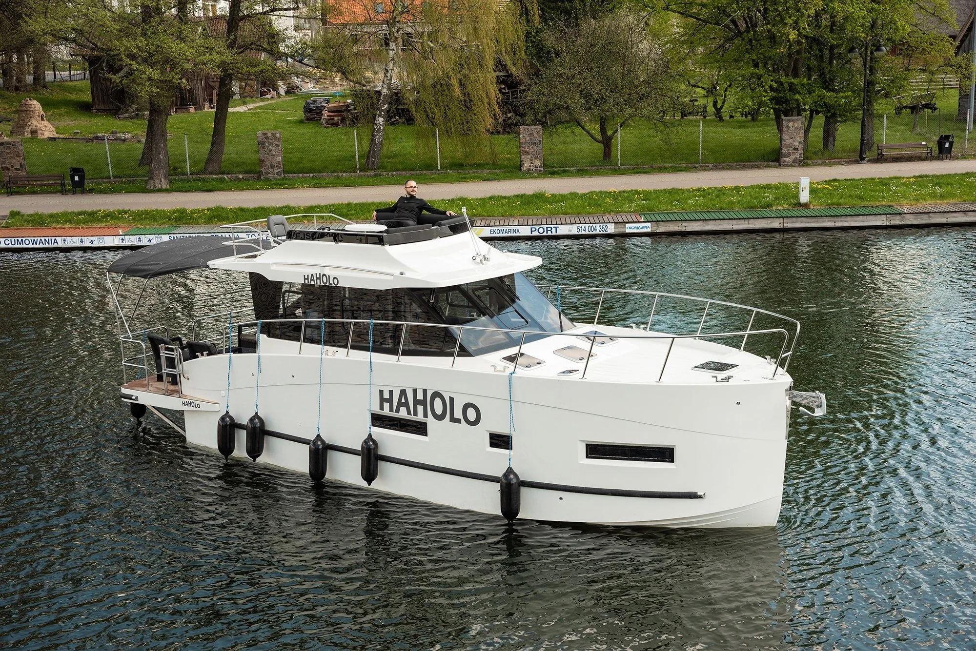 11.4m Węgorzewo House Boat Hire