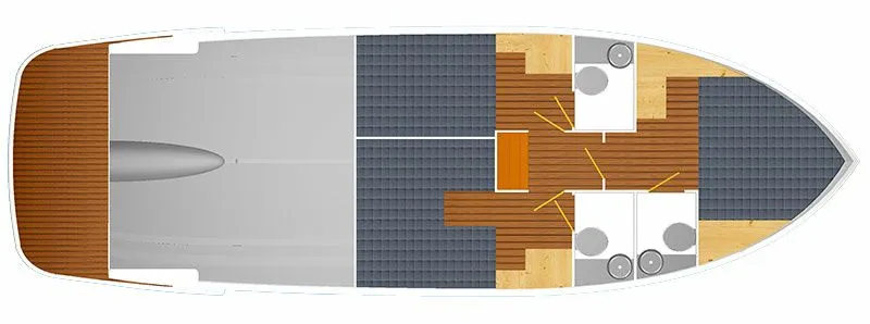 Rent a 11.4m Cobra Futura 40 Motor Yacht in Tribunj