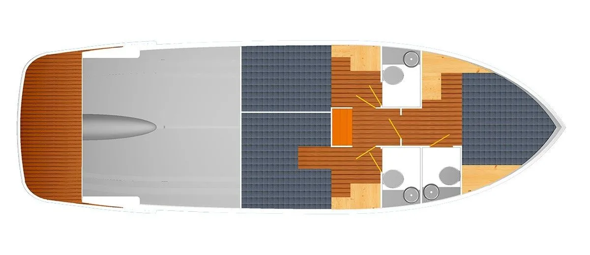 Rent a 11.4m Cobra Futura 40 Motor Yacht in Gizycko