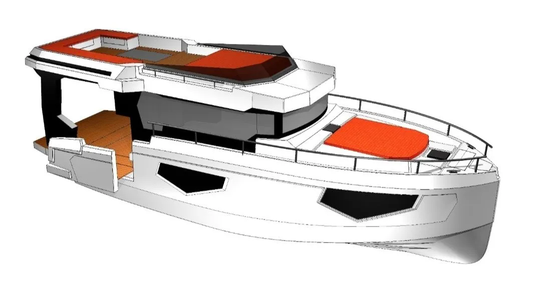 Charter a 13.1m Cobra Futura 42 Maestro Motor Yacht in Stare Sady