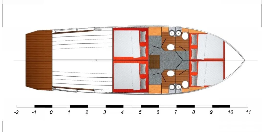 Charter a 13.1m Cobra Futura 42 Maestro Motor Yacht in Stare Sady