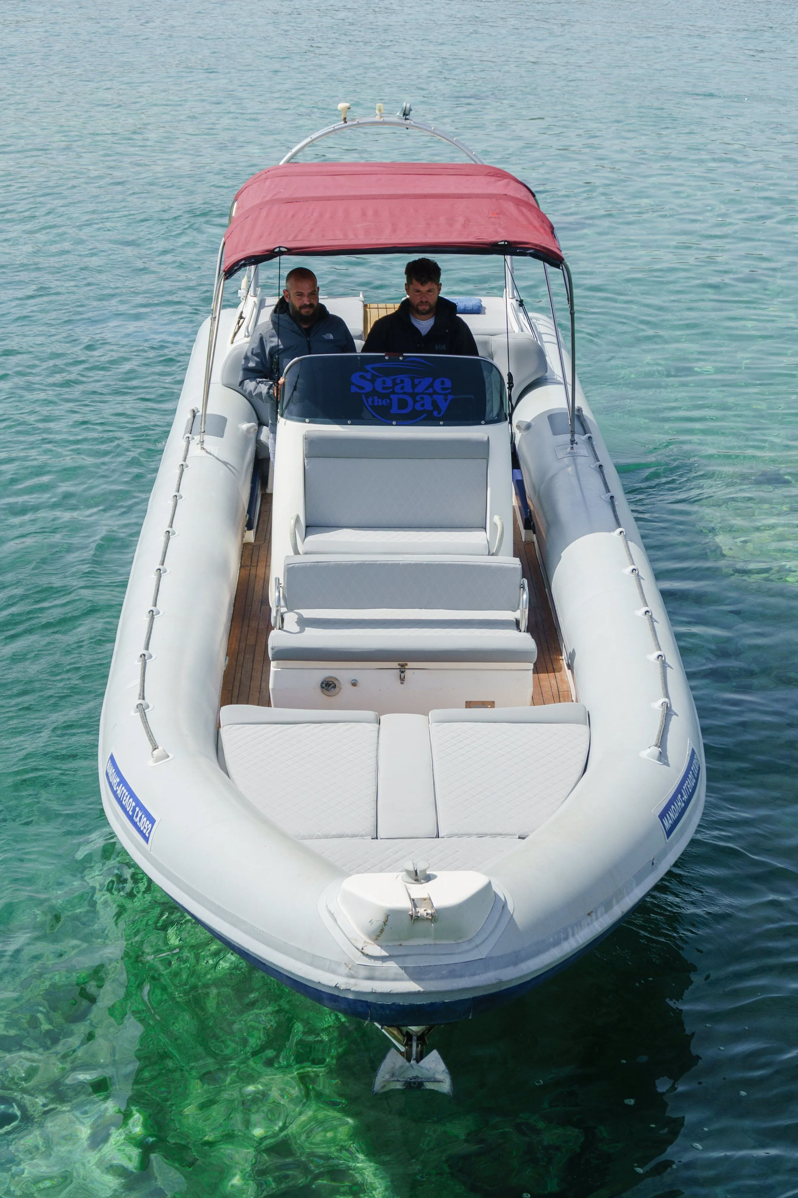 Rent a 10.6m Cobra RIB Boat Royal in Trachilos