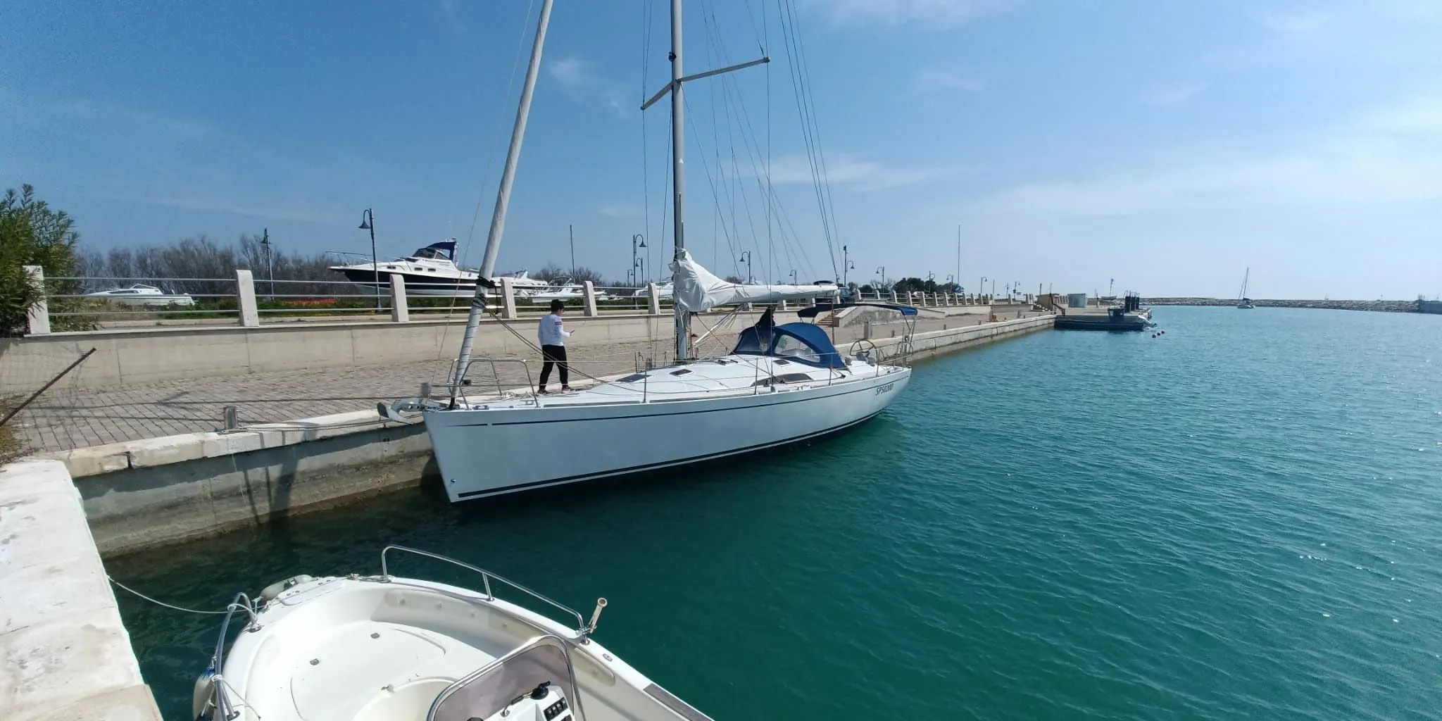 11.5m Formia Sailing Yacht Hire