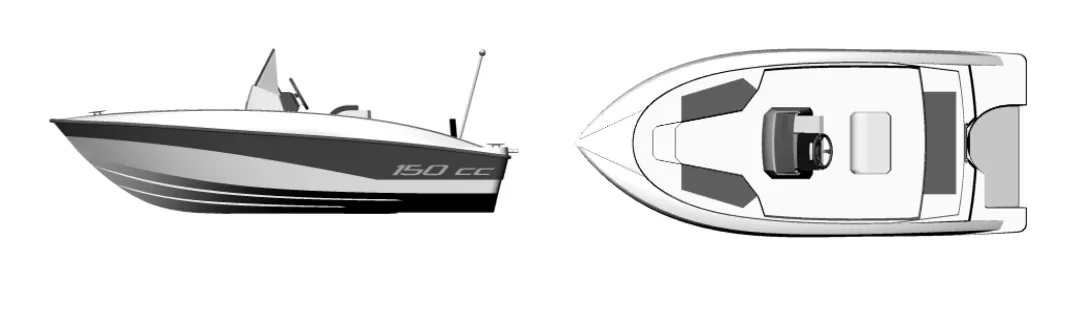 Explore Nikiti on a 4.5m Rental Motor Boat