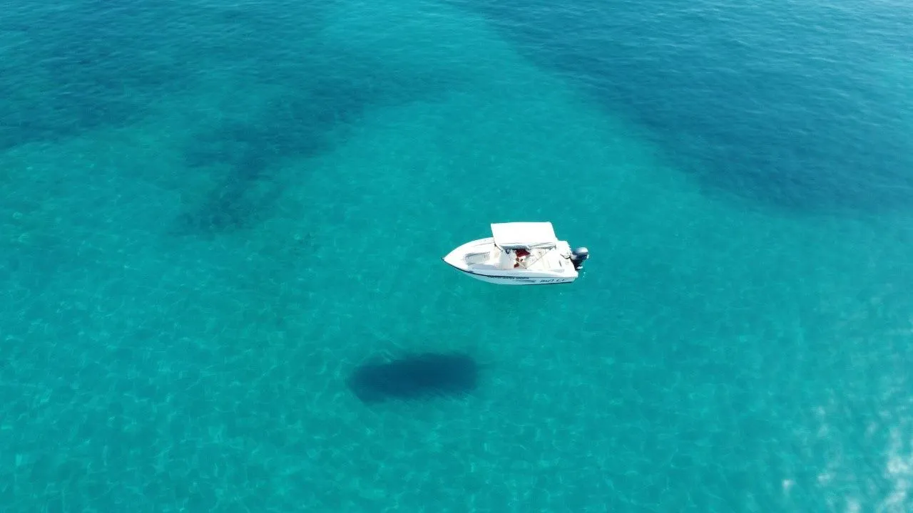 Charter a 4.55m Compass 150cc Motor Boat in Agios Nikolaos