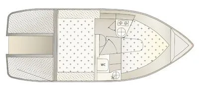 Rent a 6.7m Motor Boat Coral 690 Sport Cruiser in Gdynia