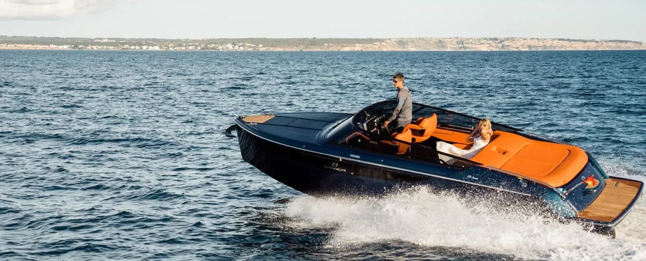 Explore Sochi on a 7.85m Cranchi 26 Motor Boat Rental