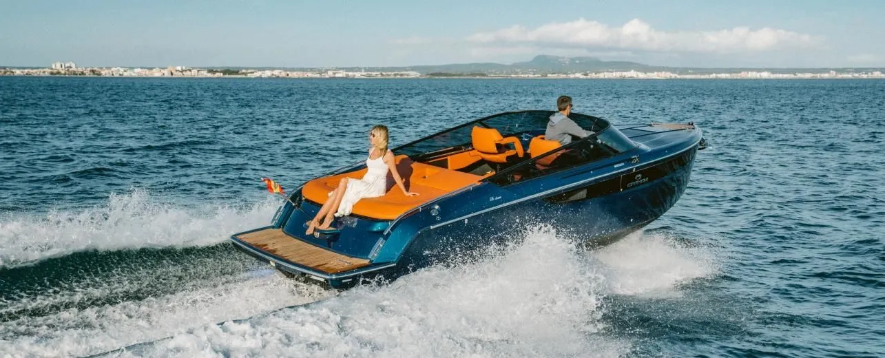 Explore Sochi on a 7.85m Cranchi 26 Motor Boat Rental