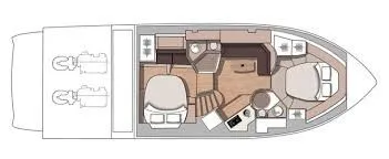 14m Ibiza Town 2 Cabin Motor Yacht Hire