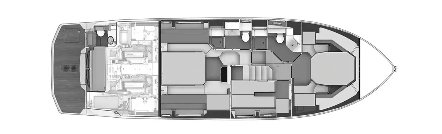 Explore Dubrovnik on a 15.87m Rental Cranchi E 52 F Evoluzione