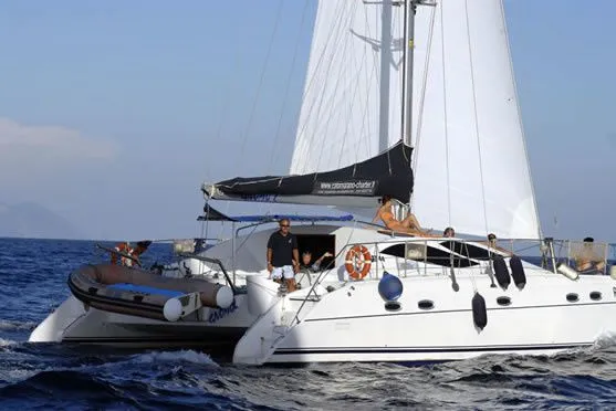Explore Nettuno on a 14m CTC 44 Catamaran Rental