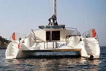 Explore Nettuno on a 14m CTC 44 Catamaran Rental