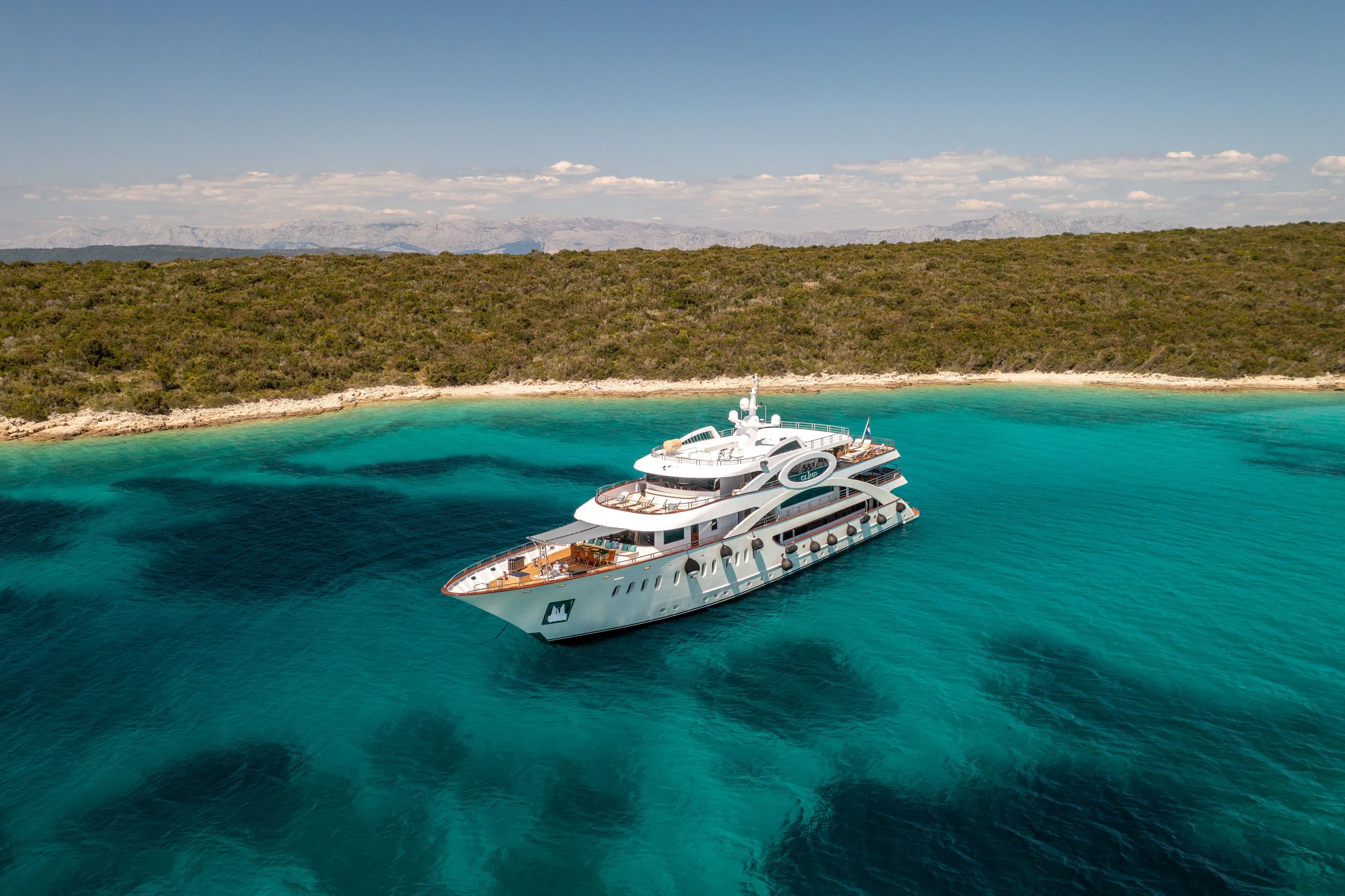 Explore Split on a 49m 10 Cabin Motor Yacht Rental
