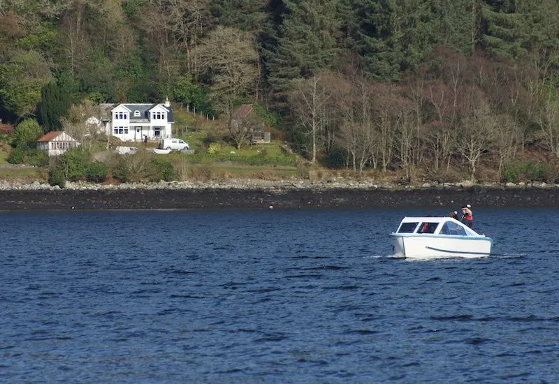Explore Lochgoilhead on a 7m Rental Motor Boat
