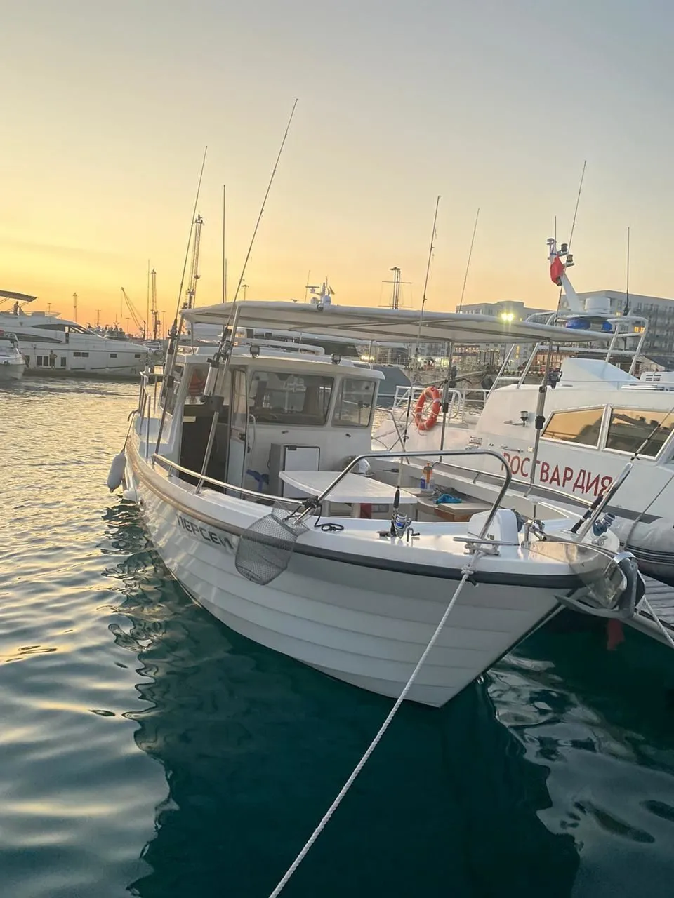 Rent a 9m Boat in Adler