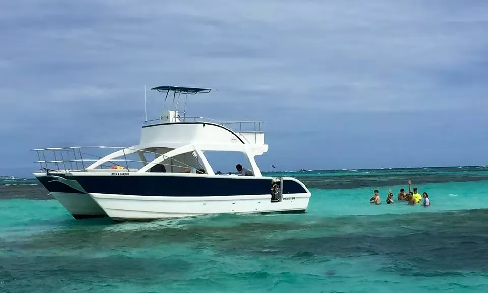 Explore Punta Cana on a 10.5m Rental Boat