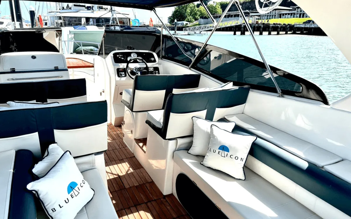 Blue Icon Charter Boat