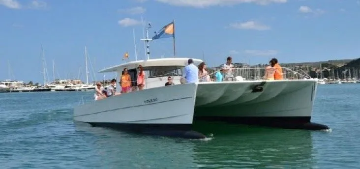 Explore Calpe on a 14.5m Rental Boat