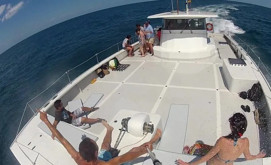 Explore Calpe on a 14.5m Rental Boat