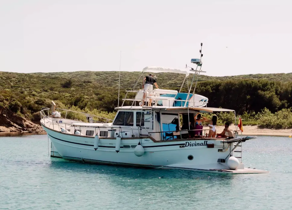 Explore Mahón on a 15m Rental Motor Yacht