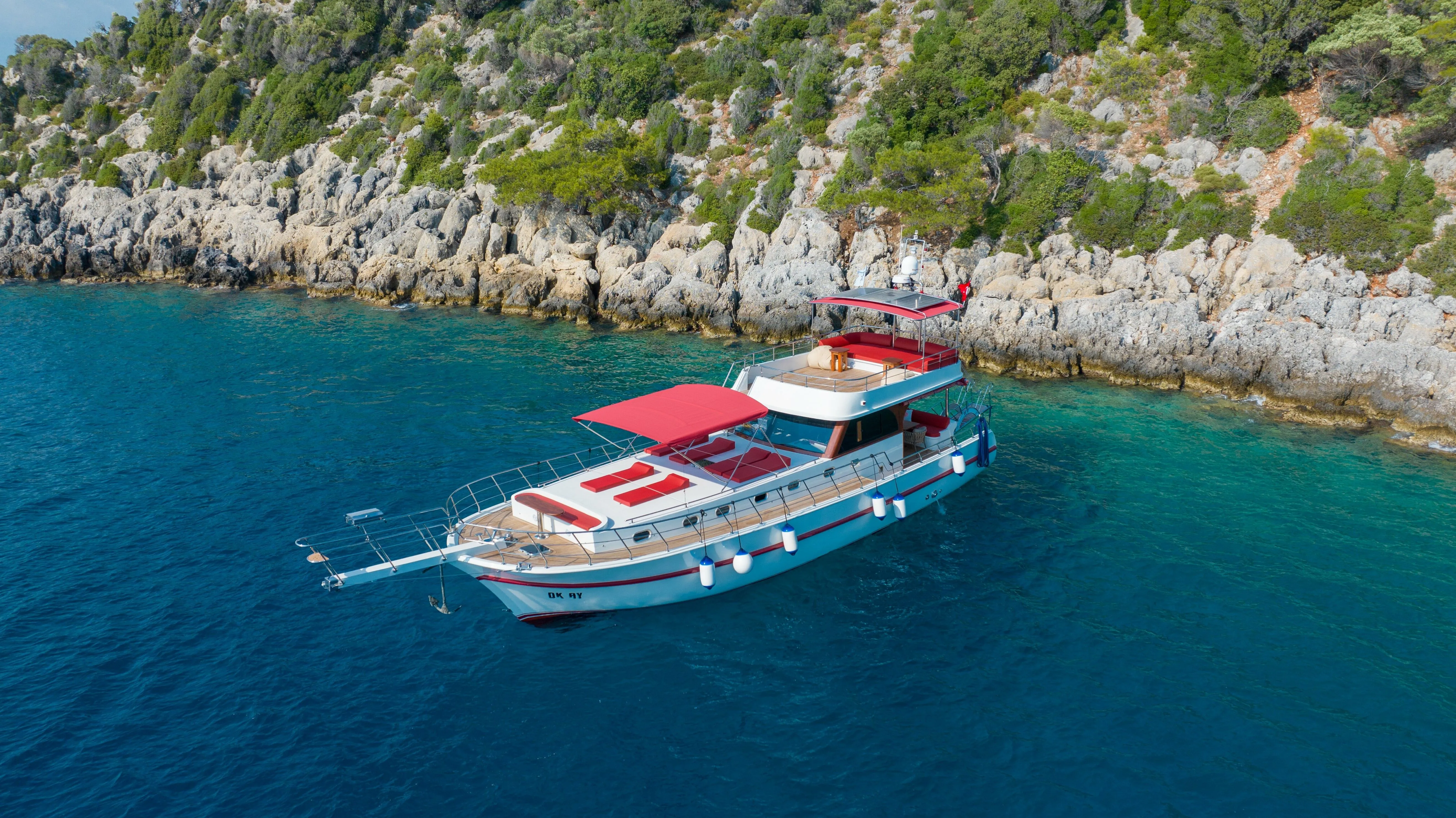 Explore Fethiye on a 18m Rental Boat