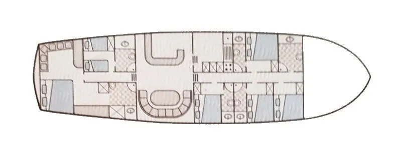 26m Lipari 6 Cabin Gulet Hire