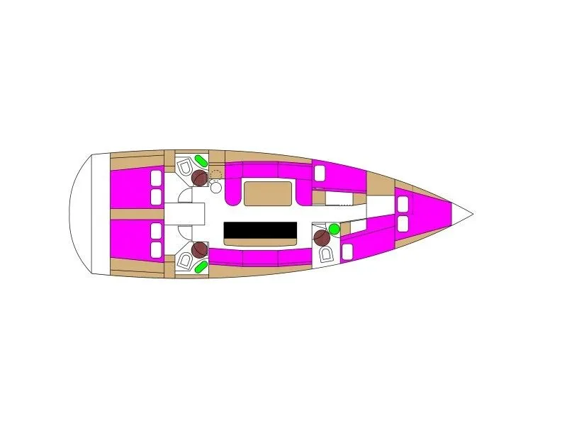 Rent a 14.93m D and D Kufner 50 in Punat