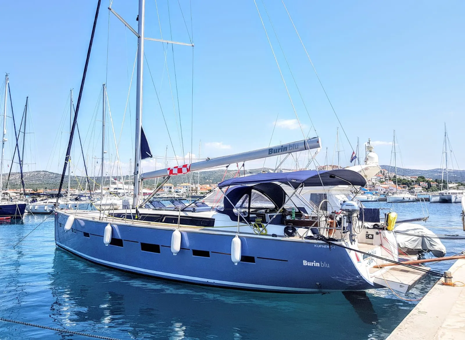 16.57m Marina 5 Cabin Sailing Yacht Hire