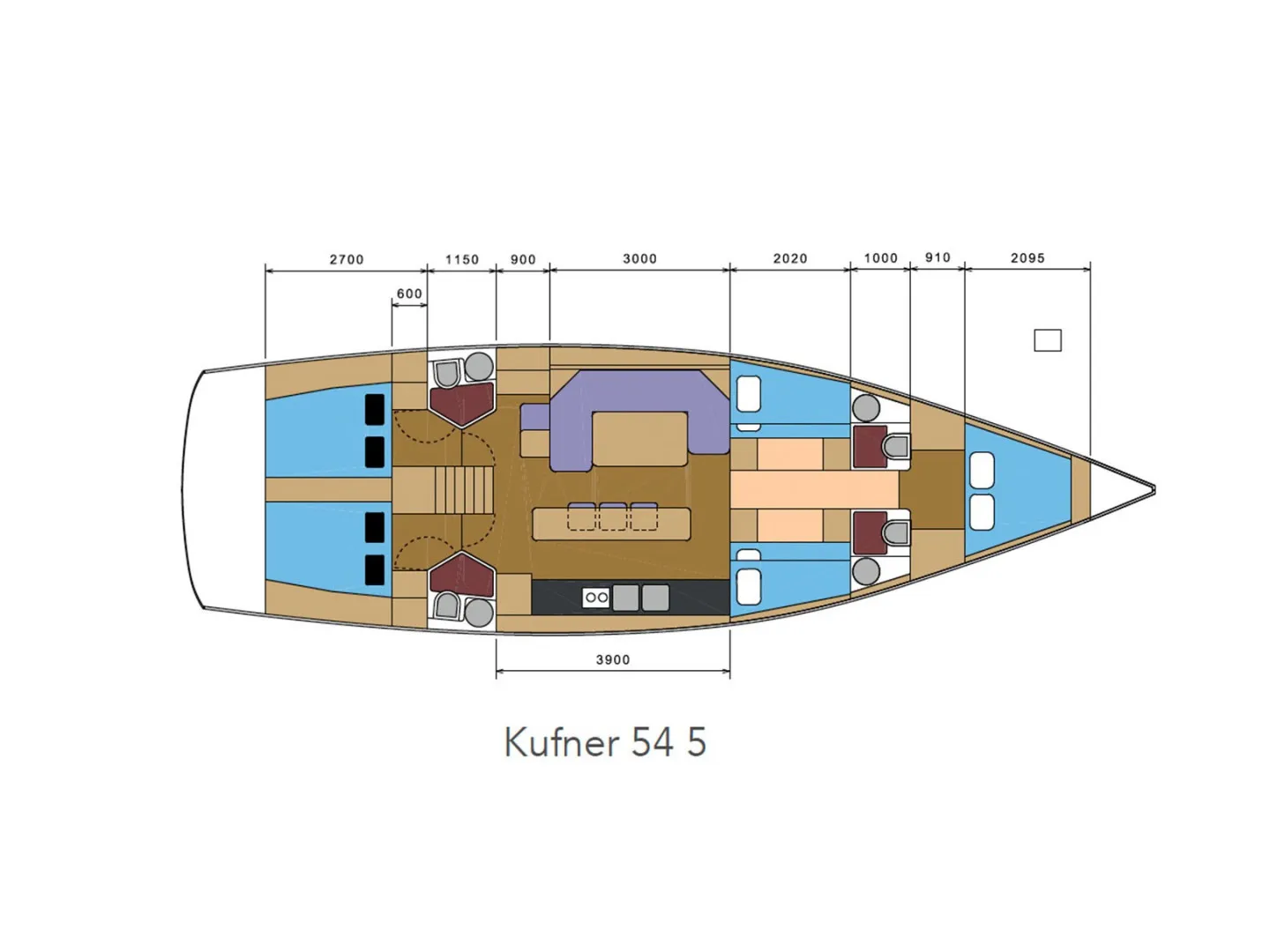 16.6m Orhaniye Sailing Yacht D and D Kufner 54 Hire