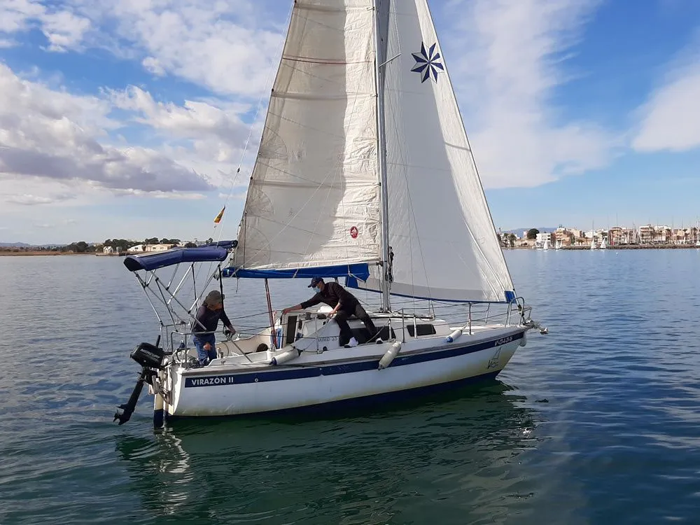 Explore Los Alcázares on a 6.88m Rental Boat