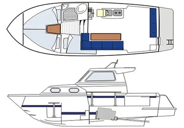 Rent a 9.5m Motor Yacht in Zadar