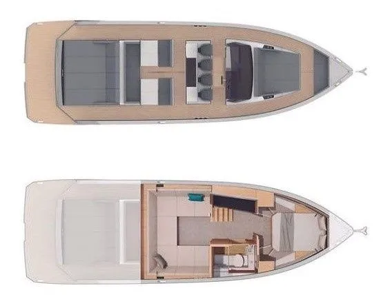 Explore Denia on a 12.01m De Antonio D42 Open Motor Yacht Rental