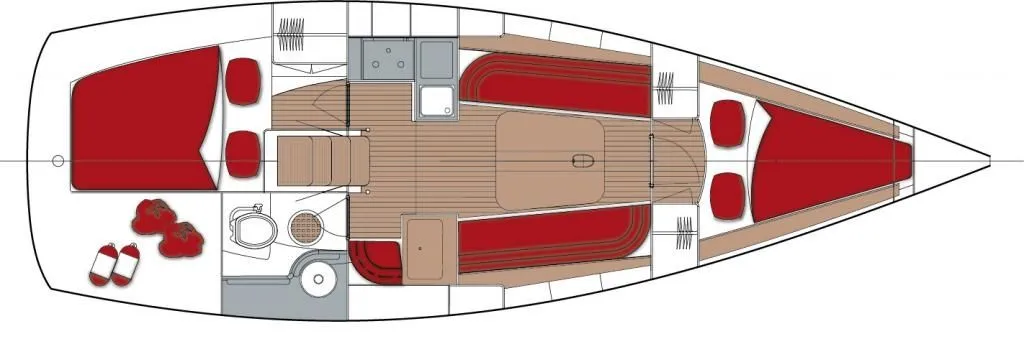 Rent a 9.8m Sailing Yacht in Larmor-Plage