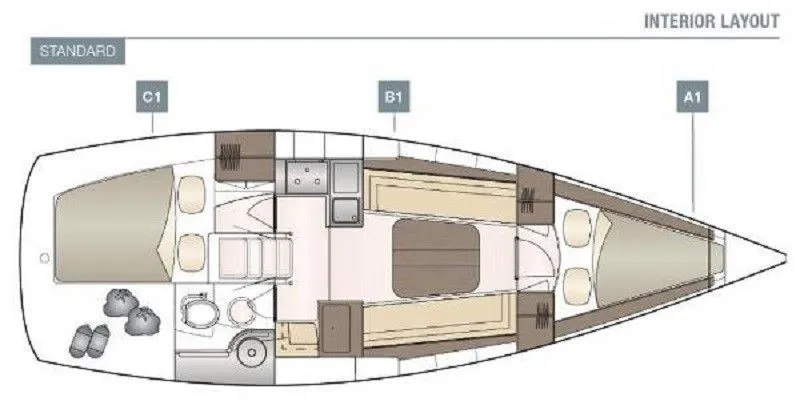 Explore Arzon on a 9.8m Dehler 32 Sailing Yacht Rental