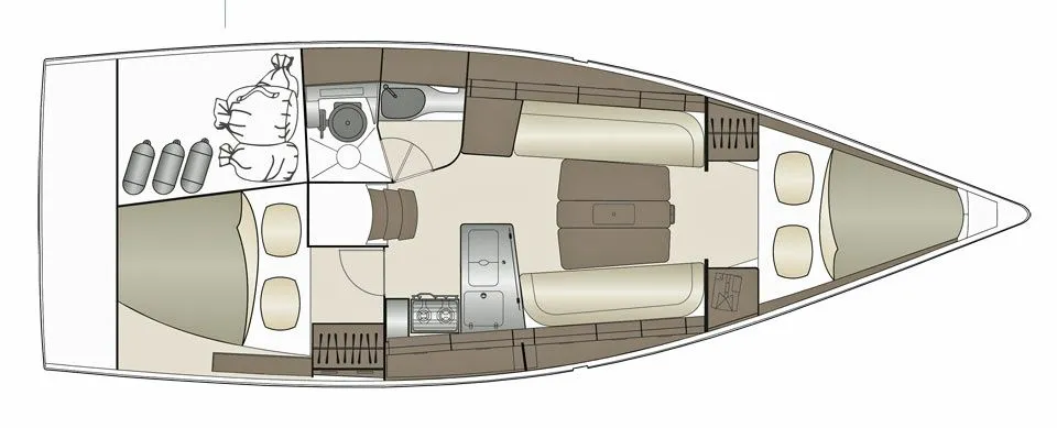 Mola 24 Grossenbrode Charter Boat - 2