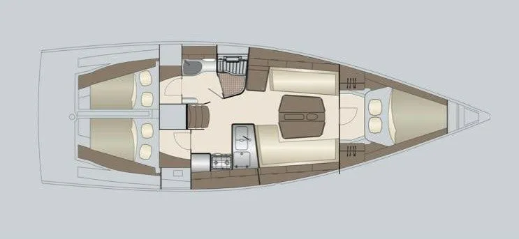 Explore Breege on a 11.64m Rental Sailing Yacht