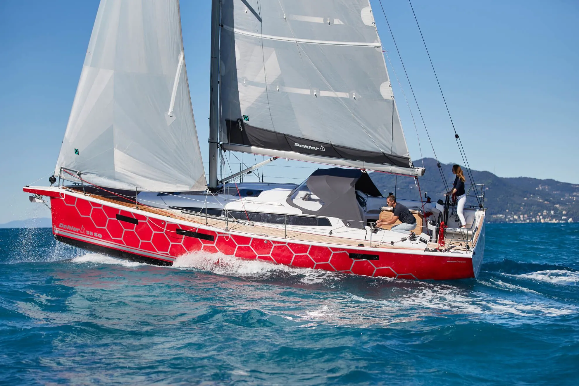 Explore Altefähr on a 11.64m Rental Sailing Yacht Dehler 38SQ