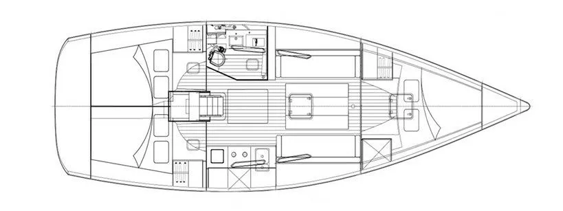 Mola 14 Grossenbrode Charter Boat - 2