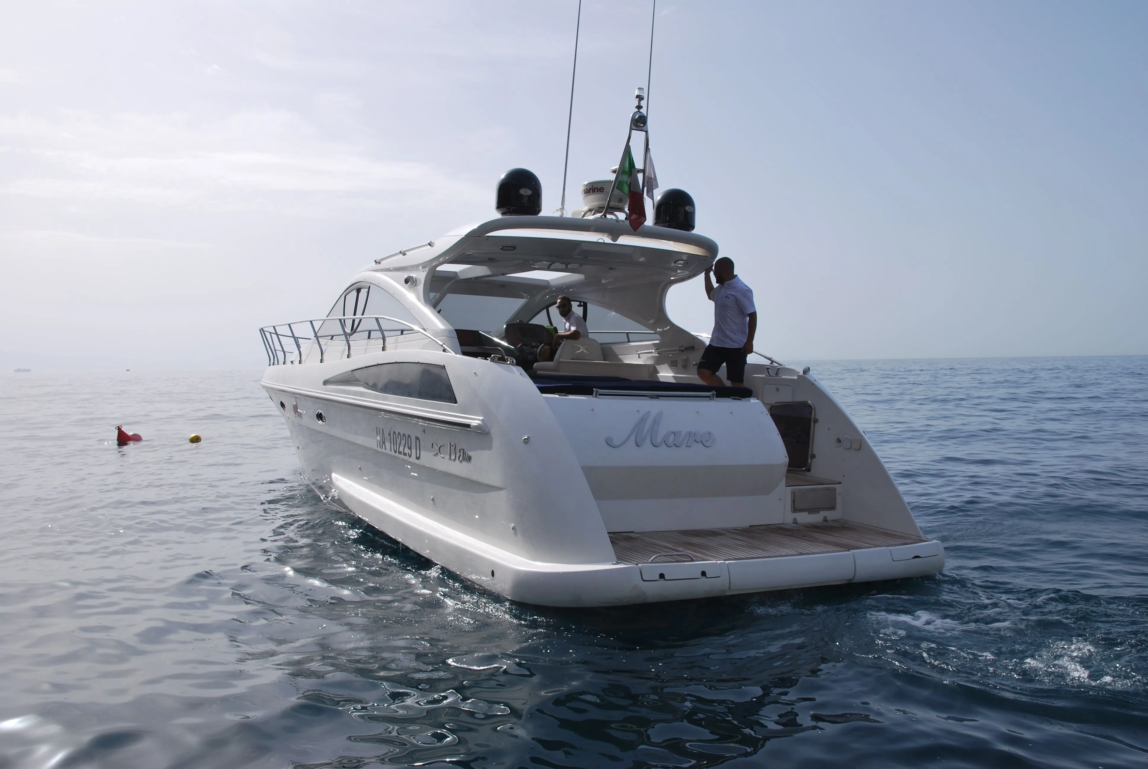 Explore Positano on a 15m Rental Dellapasqua DC13