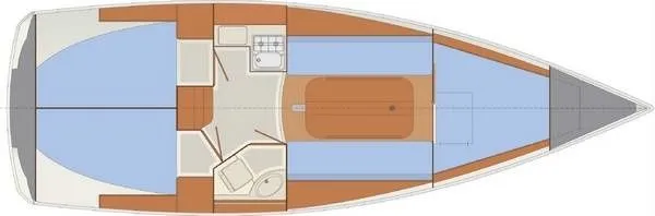 9.52m Elblag Delphia 29 Hire