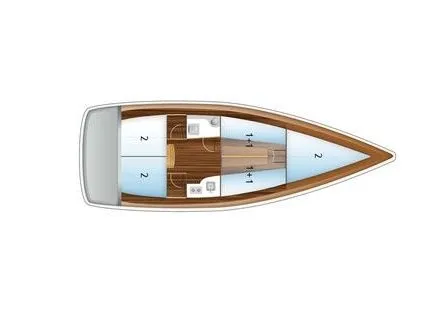 8.8m Piekna Gora Sailing Yacht Hire
